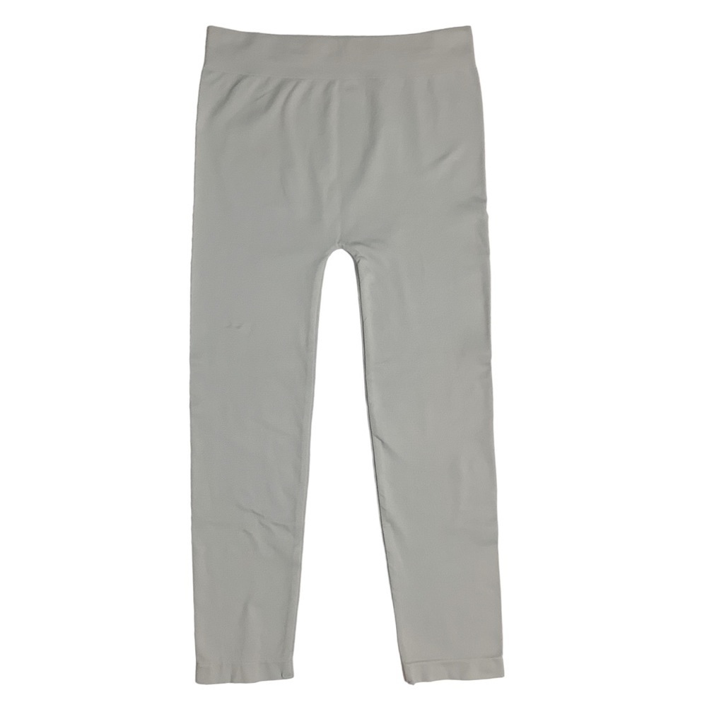 ZENANA OUTFITTERS Gray High-Waisted Seamless Yoga Capris Size L/XLโ